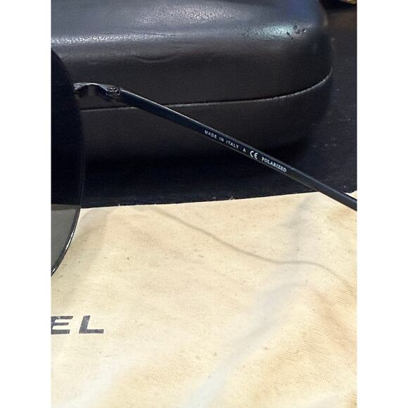 CHANEL  Metal Winter Round Sunglasses 4232 Black*Polarized* 53|21|140 - Picture 8 of 10